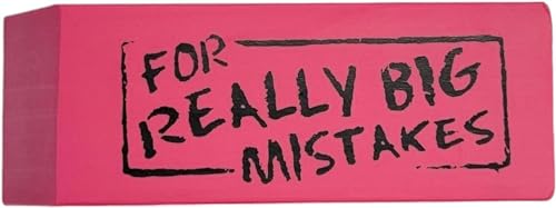 Rhode Island Novelty 6" Long X 2" Wide X 1" Thick Large Novelty Pencil Eraser - Image 1