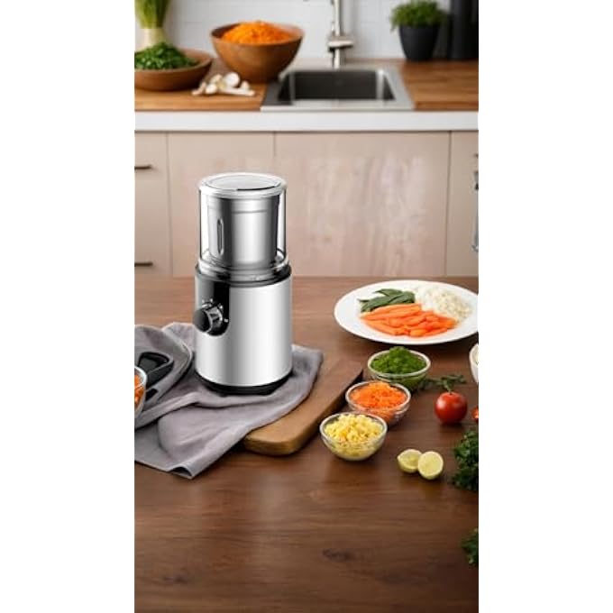 Honwor Electric Spice  Coffee Grinder With Large Capacity  Powerful Motor  Removable Stainless Steel Bowl For Spices Herbs Nuts  Grains - Image 2