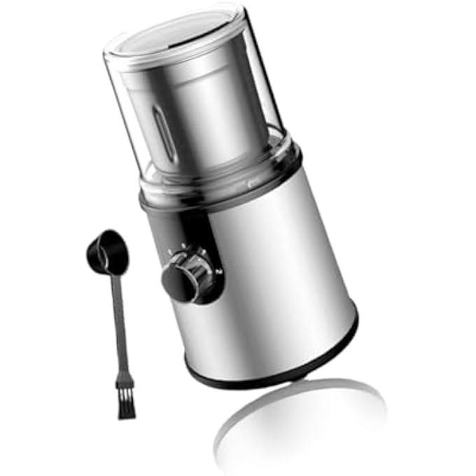 Honwor Electric Spice  Coffee Grinder With Large Capacity  Powerful Motor  Removable Stainless Steel Bowl For Spices Herbs Nuts  Grains - Image 1