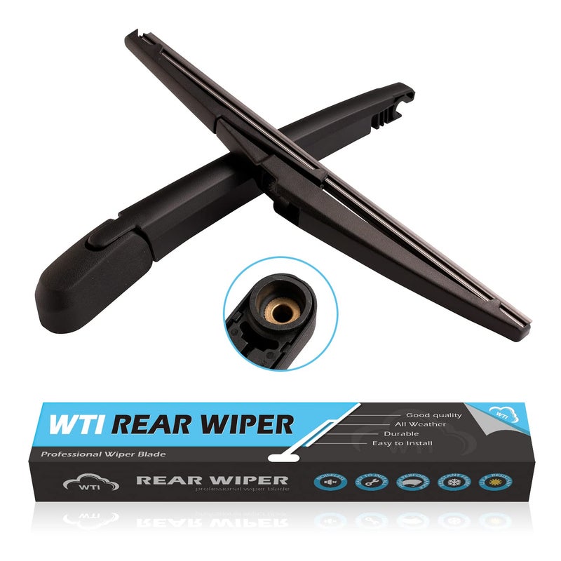 WTI Rear Wiper Arm Blade Set Compatible With Hyundai Kona 20182022 Compatible With Hyundai Kona Electric 20192022 Rear Windshield Window Wiper Kits Assembly New Replacement Accessories Parts
