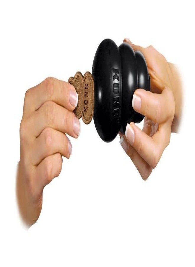 Kong Extreme Dog Toy 2-Pack, Large - Tough Chew Toys for Aggressive Chewers - Black Durable Rubber - Image 4