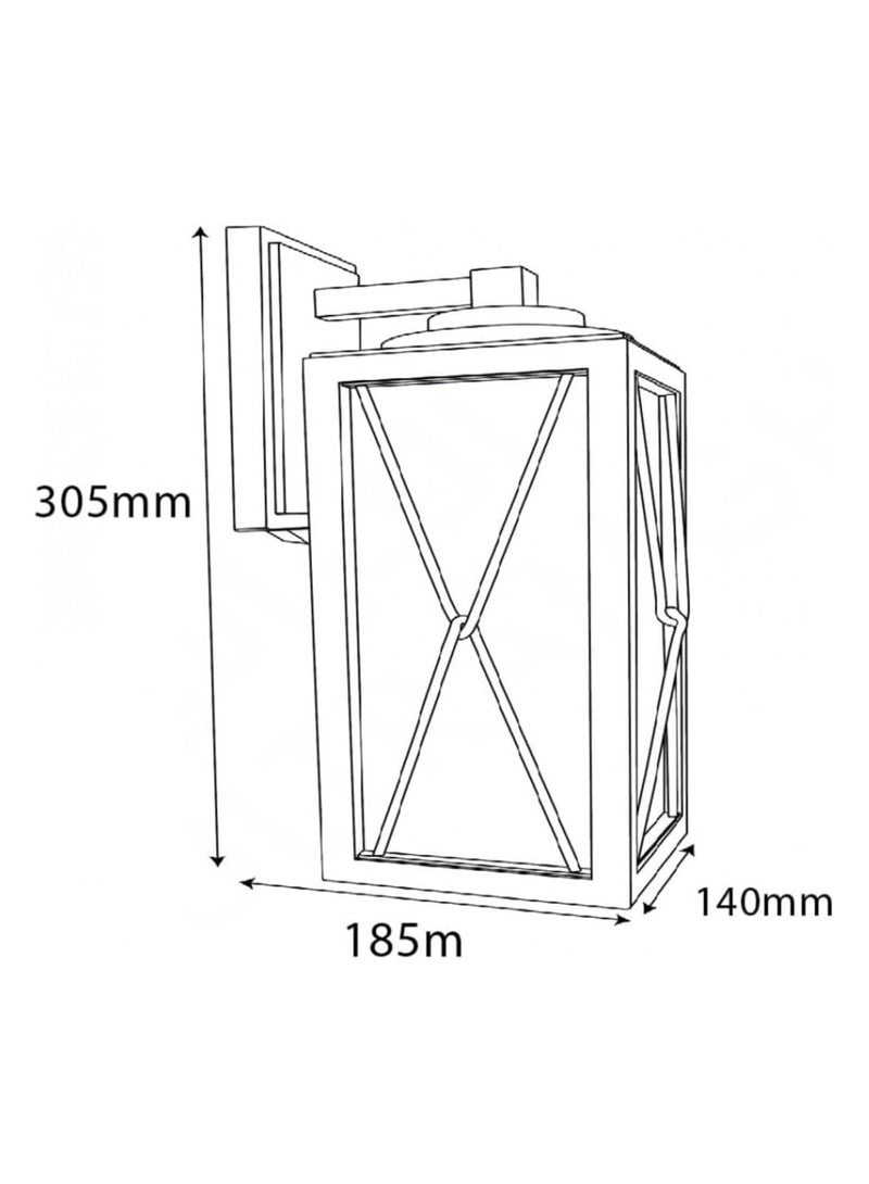 SP Wooden Wall Light, indoor, outdoor, Industrial Vintage Wooden Wall Light, Wall Lamp Shade E27 Retro Wall Lighting Fixtures for Living Room,Bedroom, Corridor,Hallway,Cafe Bar - Image 2