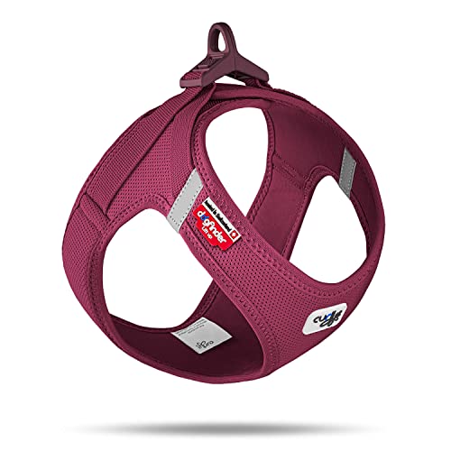 Curli Vest Harness curli Clasp AirMesh Ruby 2XS - Image 1