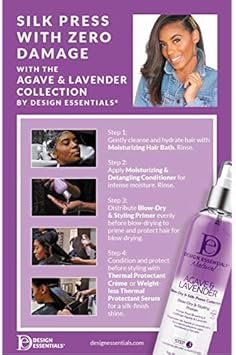 Design Essentials أساسيات التصميم الطبيعية - برايمر تصفيف الشعر باللافندر والأغاف 8 أونص خطوة 3 - Image 3
