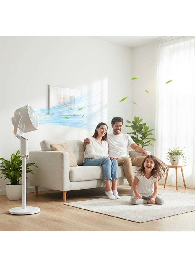 توبيز مروحة توبيز ACF-01 الكهربائية بقوة رياح قوية 40 واط، تحكم عن بعد، دوران قابل للتعديل، مستويات سرعة متعددة لغرفة النوم والمكتب - Image 5