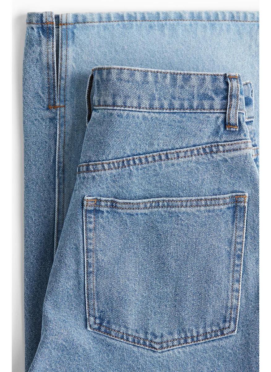 H&M Wide Two-Toned Jeans