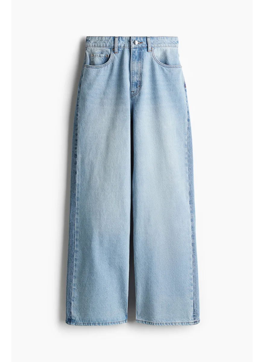 اتش اند ام Wide Two-Toned Jeans