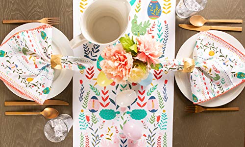 DII Easter Folk Collection, Kitchen Tabletop, Table Runner, 14x72, Easter Folk - Image 5