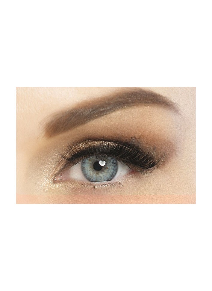 ADORE COSMETICS عدسات لاصقة ملونة شهرية باللون الأزرق اللؤلؤي  - Image 1