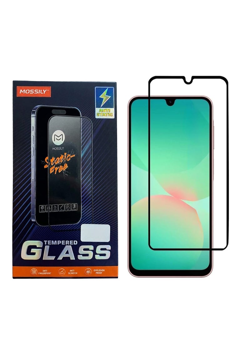 MOSSILY for Samsung Galaxy A26/A17/A16/M16 5G/M36 5G/F16/F36 5G Tempered Glass Screen Protector, HD Hardness Anti-Scratch Tempered Glass flim, Case Friendly,Anti-Scratch For Samsung Galaxy A26/A17/A16/M16 5G/M36 5G/F16/F36 5G - Image 1