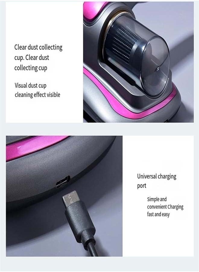 Generic Acarid remover home Mite Meter bed vacuum wireless Cleaner portable Vacuum Cleaner for Sofas  - Image 2