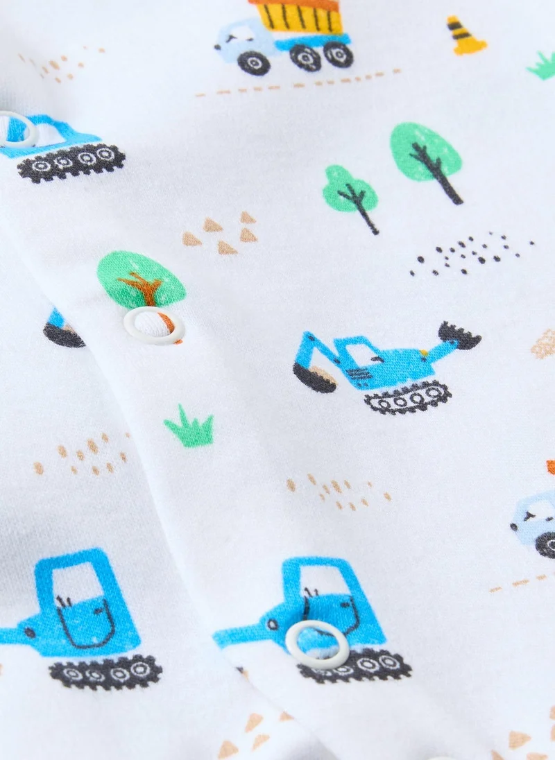 ماتلان طقم بيجامات أطفال حفار قطعتين