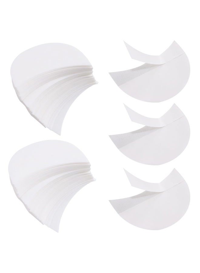 TORMEN 150pcs Eyeshadow Shields,Eyeshadow Stencils Pads, Lint Free Under Eye Patches Prevent Fallout and Residue for Makeup, Eyelash Extensions, Eyeliner, Lip and Tinting Makeup - Image 1