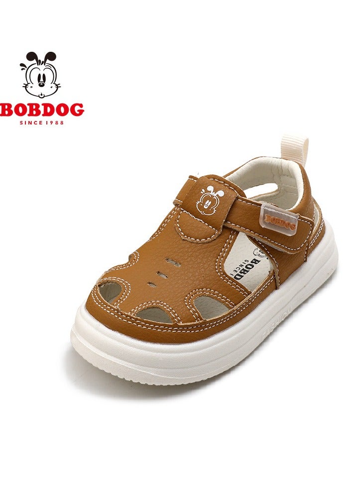 BOBDOG Small And Medium-Sized Boys' Toe Cap Sandals Functional Walking Shoes - Image 1