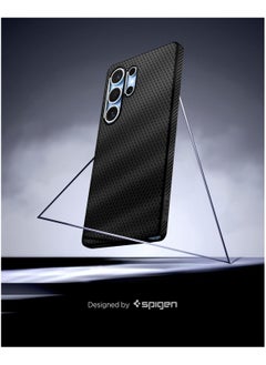 Spigen Spigen Liquid Air Case Compatible with Samsung Galaxy S25 Ultra - Matte Black  - Image 3