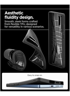 Spigen Spigen Liquid Air Case Compatible with Samsung Galaxy S25 Ultra - Matte Black  - Image 5