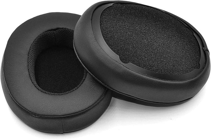 Street27® Extra Thick Earpad Cushions Compatible with Skullcandy Crusher 3 / Hesh 3 / ANC/Crusher Wireless/Evo Headphones, Protein Leather & Soft Memory Foam Ear Pads for Headphone - Black - Image 2