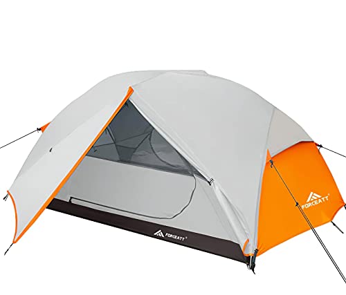 Forceatt Backpacking Tent 2 Person, Professional Waterproof & Windproof & Pest Proof 2 Doors Lightweight Camping Tent, 3-4 Seasons, Easy Set Up, Great for Camping, Hiking & Outdoor. - Image 4