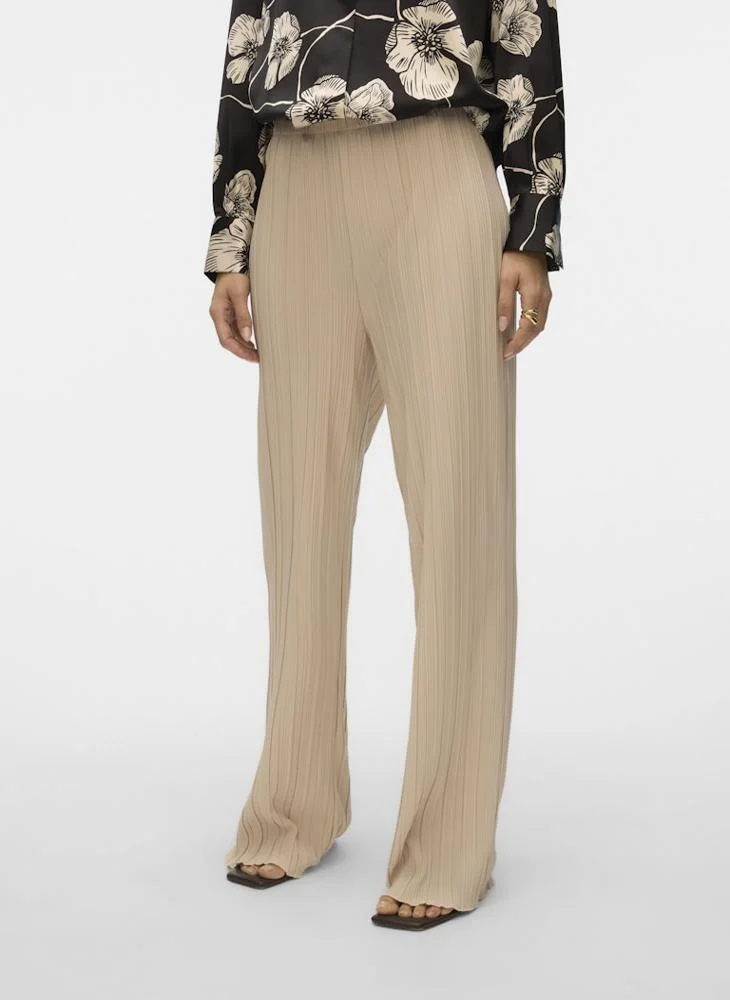 Vmaurora High Waist Wide Pant