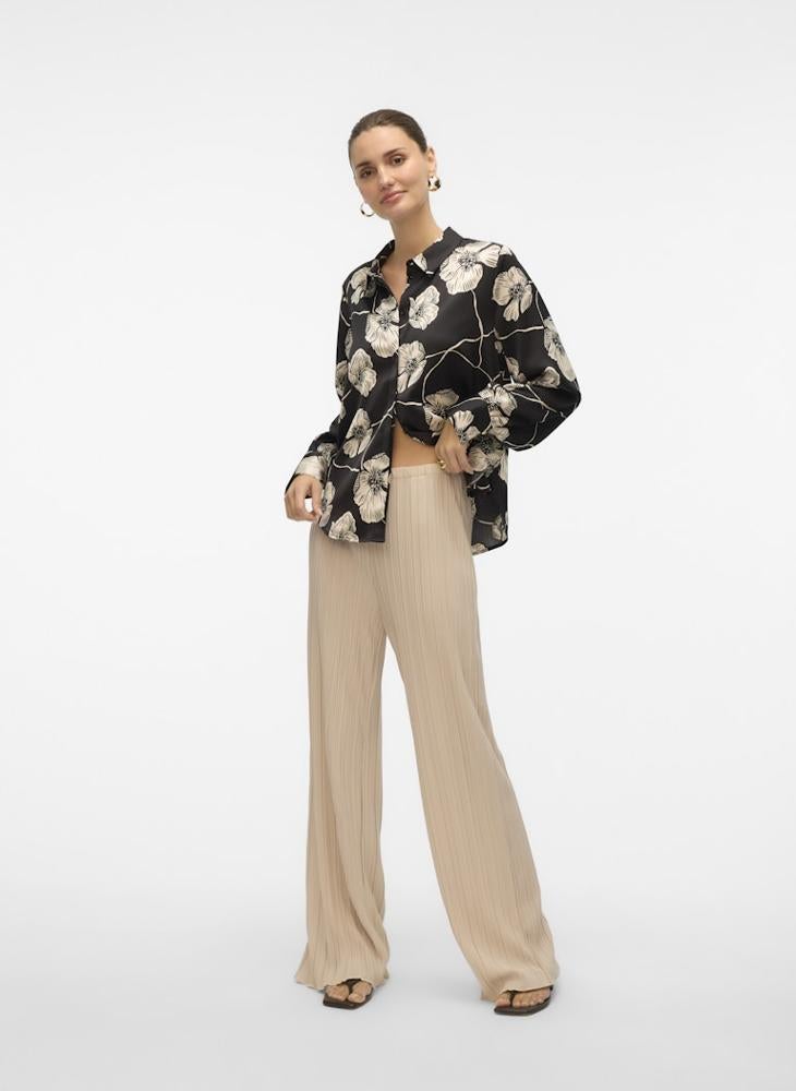 فيرو مودا بنطال واسع بخصر مرتفع في إم أورورا - Image 5