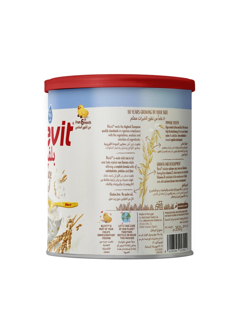 Blevit Rice with Milk 350g - Image 3