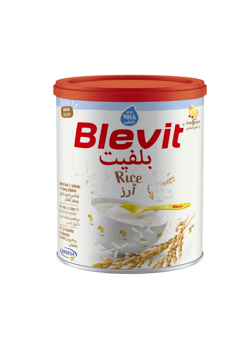 Blevit Rice with Milk 350g - Image 1