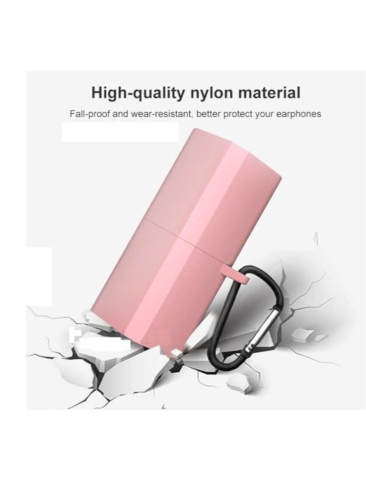 غطاء حماية لسماعات الأذن Huawei FreeBuds أحمر الشفاه من السيليكون الناعم باللون الوردي اللطيف - Image 2