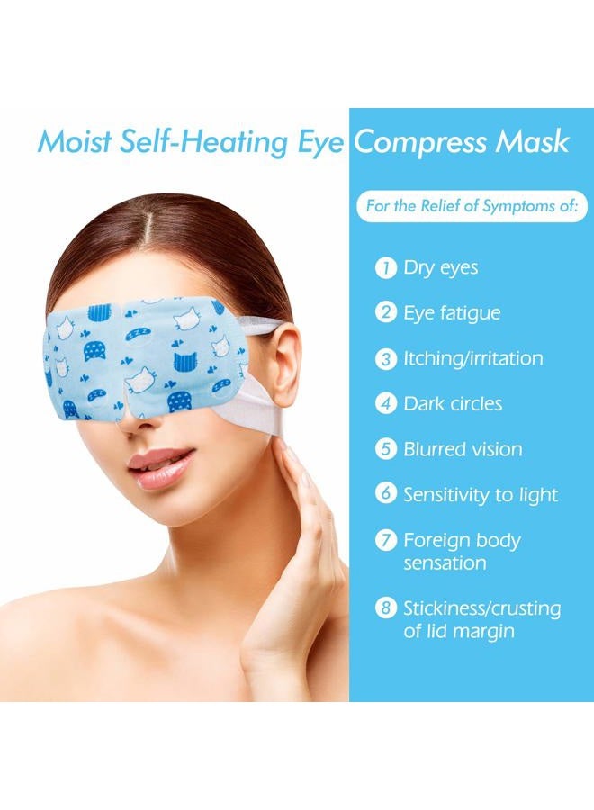 Jekeno Steam Eye Mask, 16 Packs Eye Masks for Dry Eyes, 40-60 Minutes Self Moist Warm Compress Heated Disposable Mask for Sleep, Spa Relaxing Trip Gifts, Travel Essentials for Women Men - Image 4