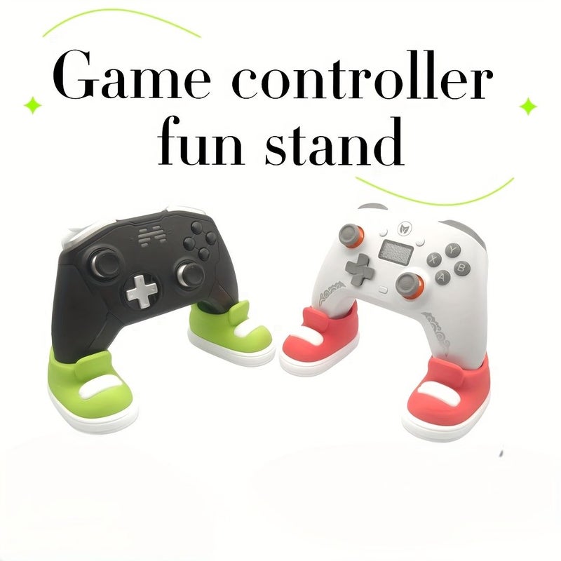 حامل وحدة تحكم ألعاب على شكل حذاء أخضر ليزري لـ PS4 وPS5 وXbox، ديكور سطح مكتب، هدية - Image 2