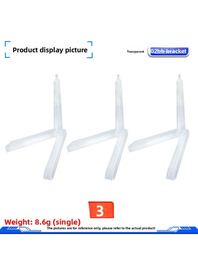 BB Model Assembled Small Bracket Suitable For Q Version/SD Three Kingdoms Gundam/1/144 Gundam Hand-made Simple Support Frame 