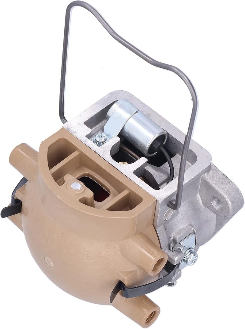 Ignition Distributor, Front Mount Tractor Distributor Spark Distributor, Aluminum Body, Compatible with Ford 9N Front Mount 9N12100 for 6V Tractor Ignition System - Image 2