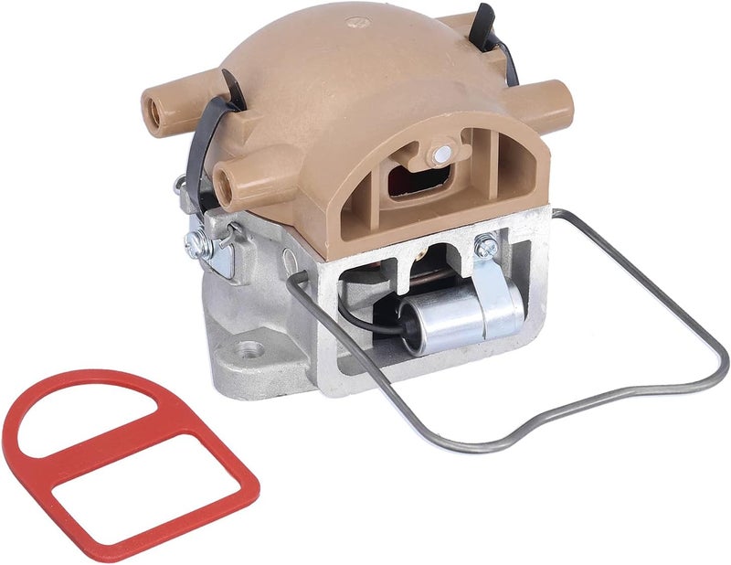 Ignition Distributor, Front Mount Tractor Distributor Spark Distributor, Aluminum Body, Compatible with Ford 9N Front Mount 9N12100 for 6V Tractor Ignition System - Image 4