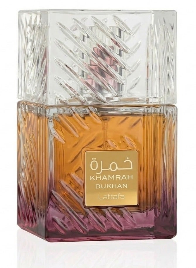 Lattafa Khamrah Dukhan - Luxury Intense Eau De Parfum (100ml) Special Edition Gift Set - Image 1