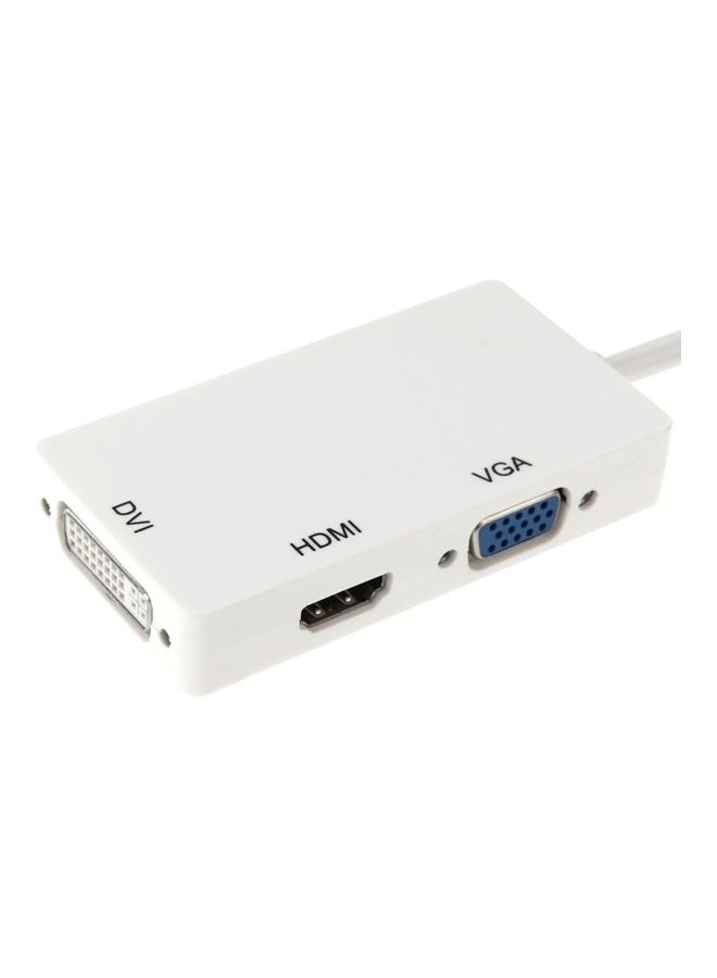 كابل محول Mini DisplayPort ذكر إلى HDMI/VGA/DVI أنثى - Image 3