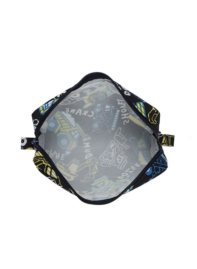 CUBS Cranes Print Waterproof pencil case pouch with zip closure - Image 3