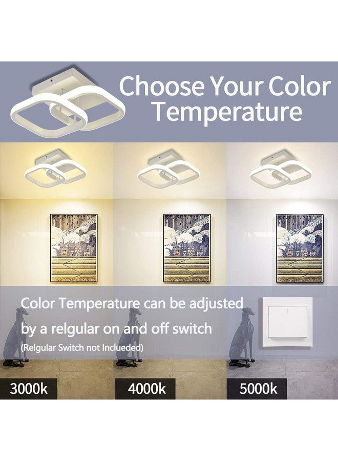 RJ RJ - 22 W Square Modern Ceiling Light for Bedroom Kitchen Loft Aisle Hallway Balcony Stair Cool White, Warm White, Natural White (2 Years Warranty - Image 3