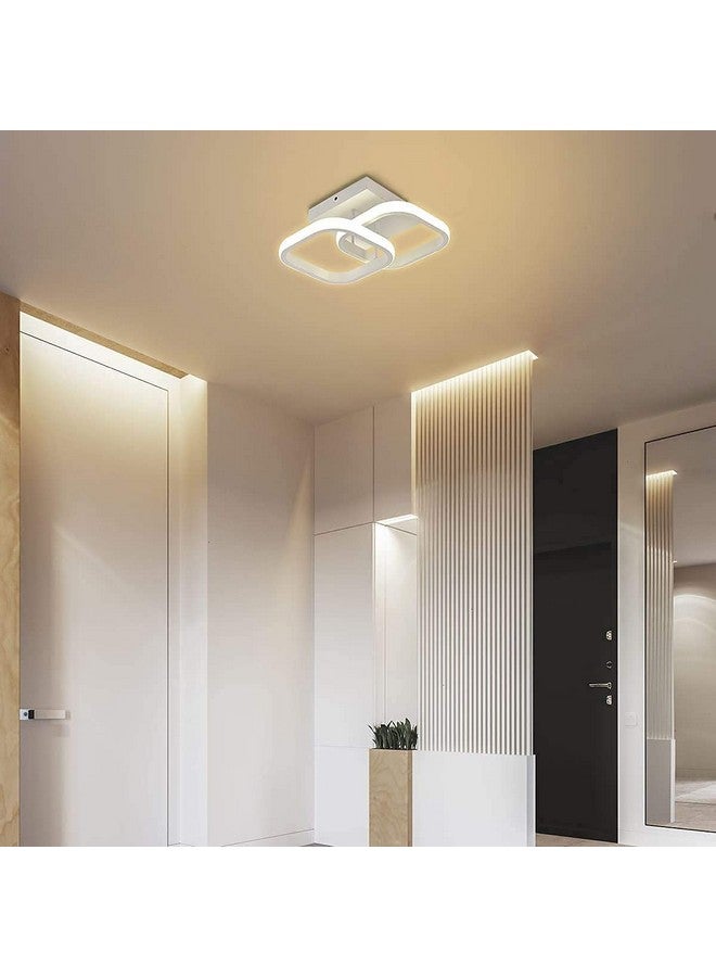 RJ RJ - 22 W Square Modern Ceiling Light for Bedroom Kitchen Loft Aisle Hallway Balcony Stair Cool White, Warm White, Natural White (2 Years Warranty - Image 4
