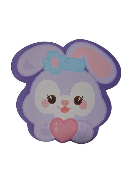 Mini Hand Mouse Pad 3MM , Cute Design HD Print Pattern Desk Mat, Extended Mouse Pad and Keyboard Mouse Pads, Waterproof Fabric Surface Mouse Pads for Office, Anti-Slip Rubber Base