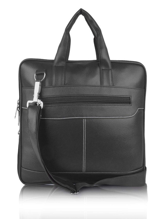 ROLEXO Synthetic Leather Laptop 15.6 INCH Briefcase Messenger Bag/Casual Top Handle Crossbody Office Bag For Men & Boy - Image 2