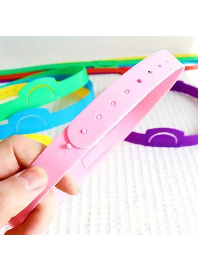 4 Green Adjustable Plastic Headbands for Classroom Games Party Activities - Image 5