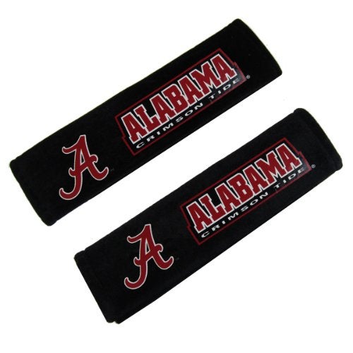 Fremont Die Alabama Crimson Tide Velour Seat Belt Pads - Image 1