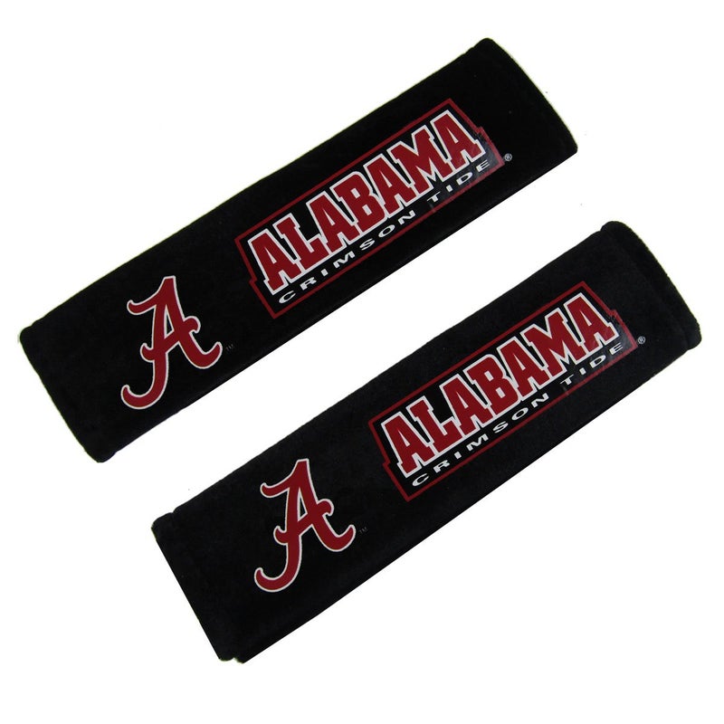 Fremont Die Alabama Crimson Tide Velour Seat Belt Pads - Image 4