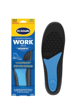 Dr. Scholl's Dr. Scholl's Work All-Day Superior Comfort Insoles (with) Massaging Gel, Men, 1 Pair, Trim to Fit  - Image 1