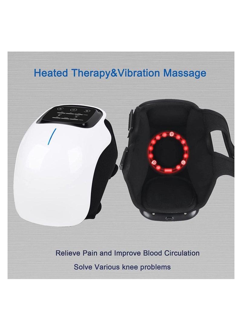 ELTRAZONE Knee Massager-Large LED Screen Arthritis Knee Massage Wearable with Heat Rechargeable Electronic Smart Knee Massage for Knee Joint Pain Injury - Image 5