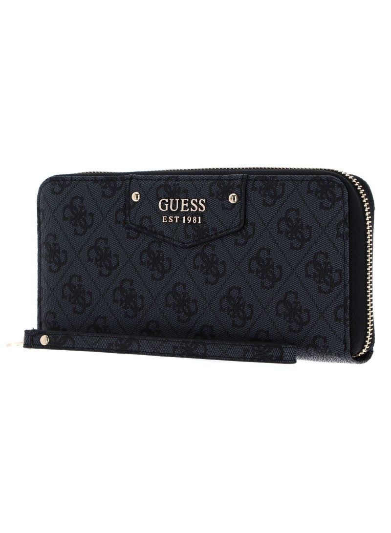 GUESS Womens Laurel Large Zip Around Wallet GU6041-BLK - Image 1