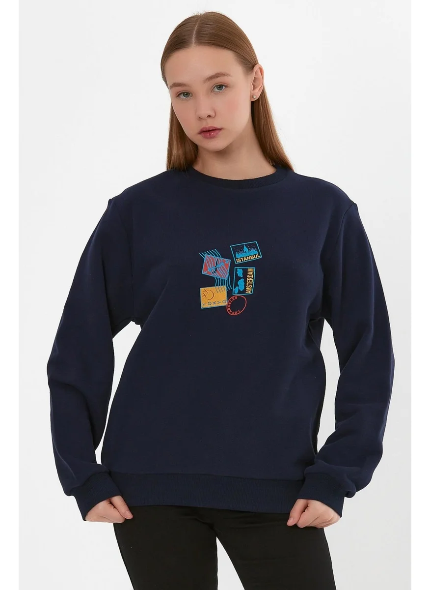 Alexander Gardi Printed Ribbed Sweatshirt (E22-75600)