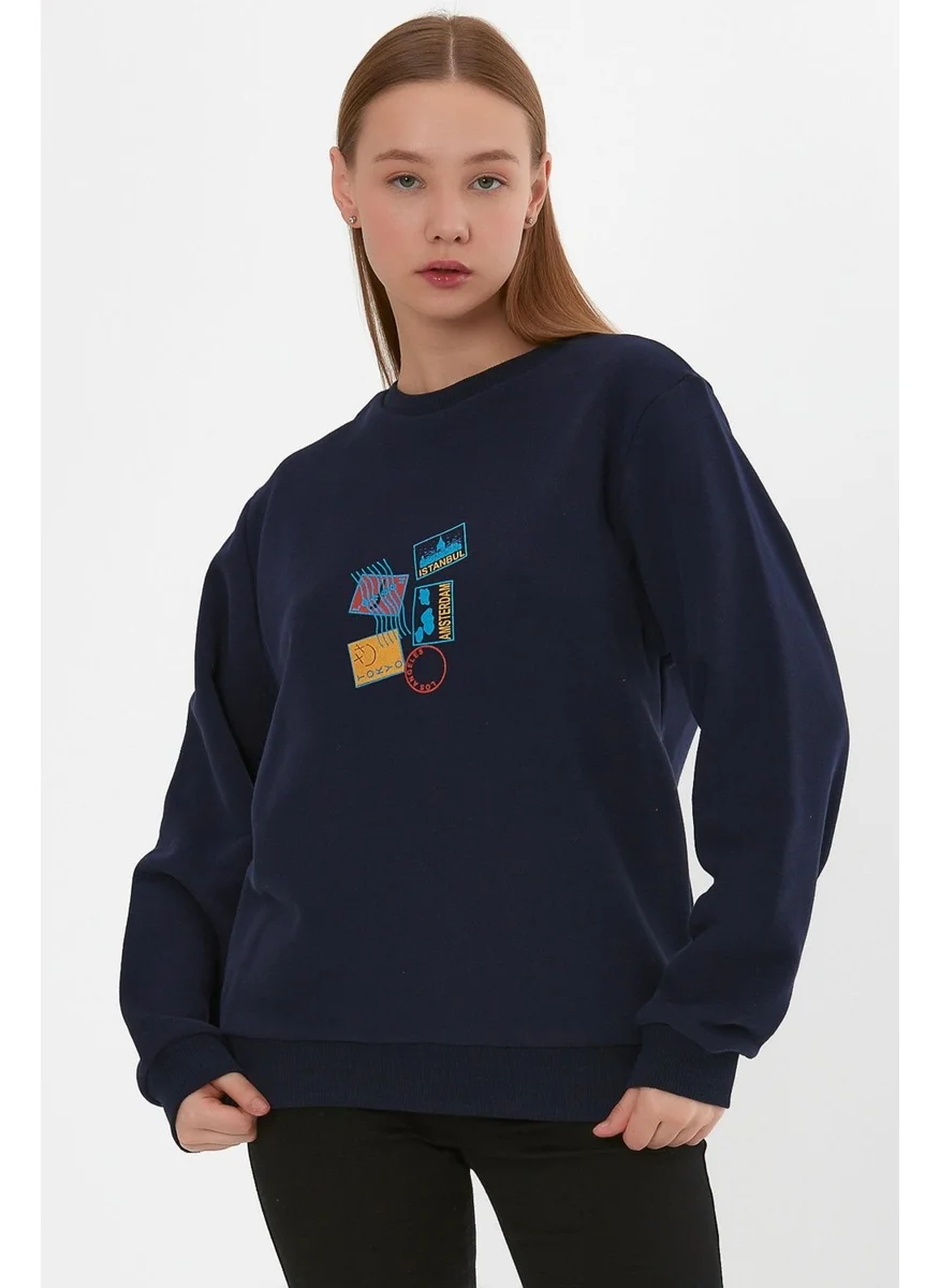 Alexander Gardi Printed Ribbed Sweatshirt (E22-75600)