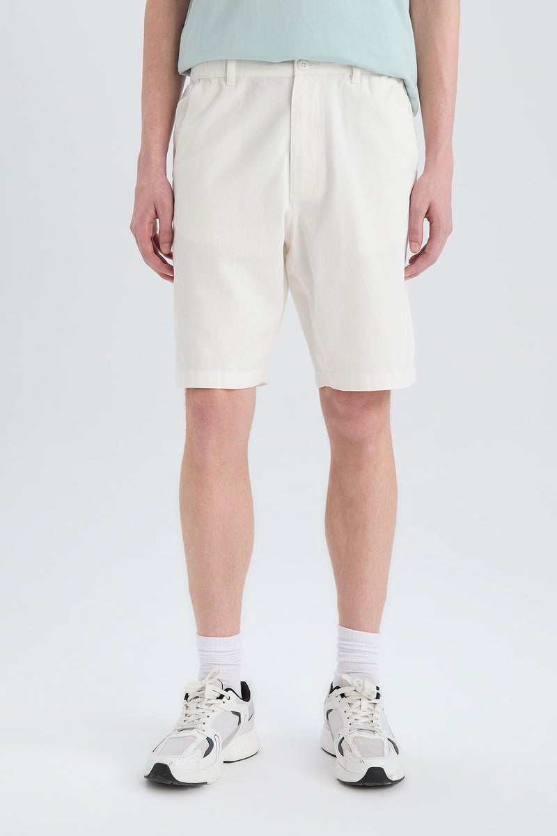 DeFacto Man Regular Fit Cotton Bermuda  - Image 1