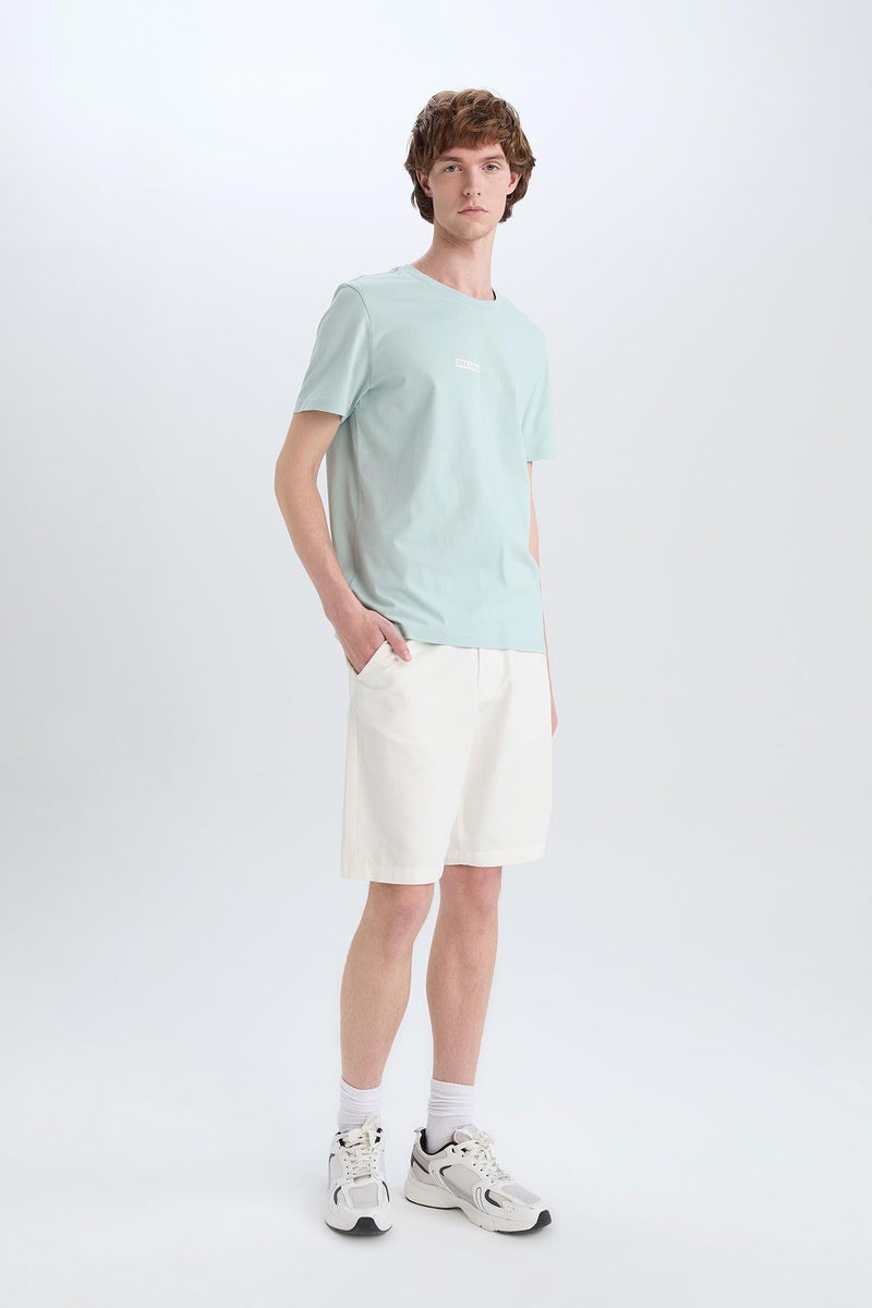 DeFacto Man Regular Fit Cotton Bermuda  - Image 2