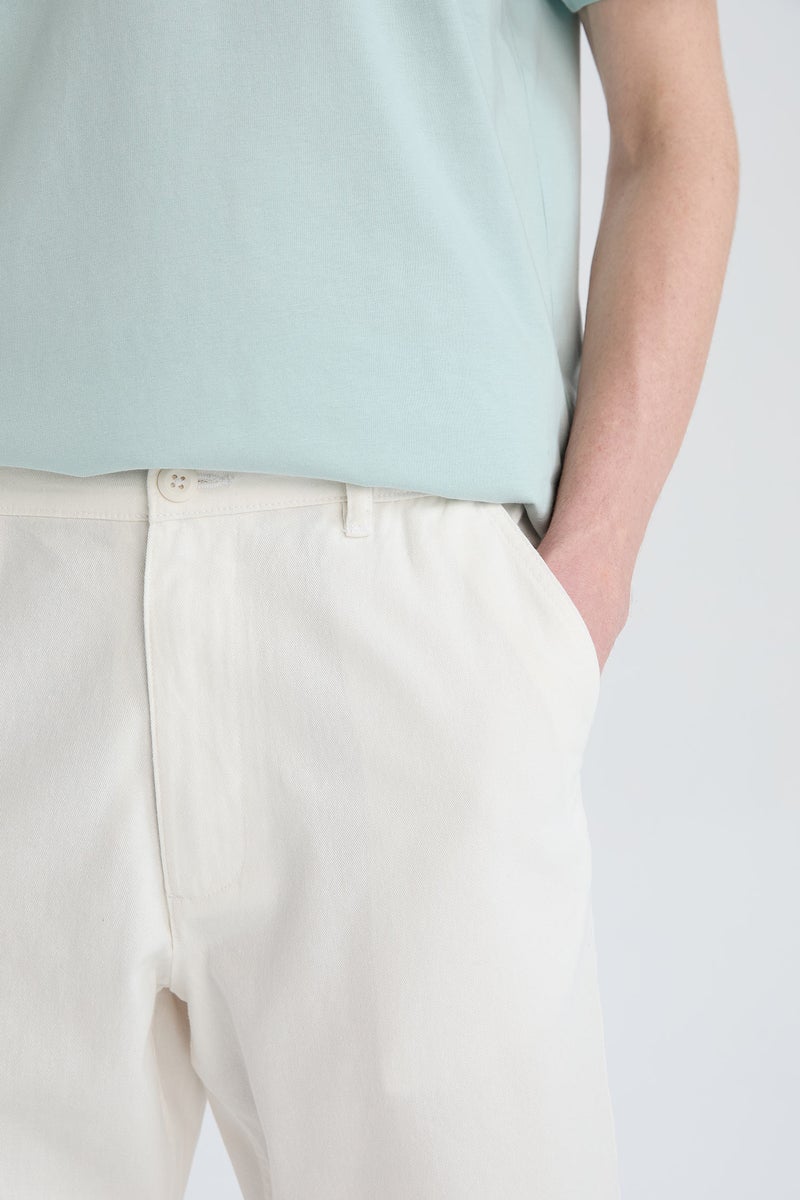 DeFacto Man Regular Fit Cotton Bermuda  - Image 4